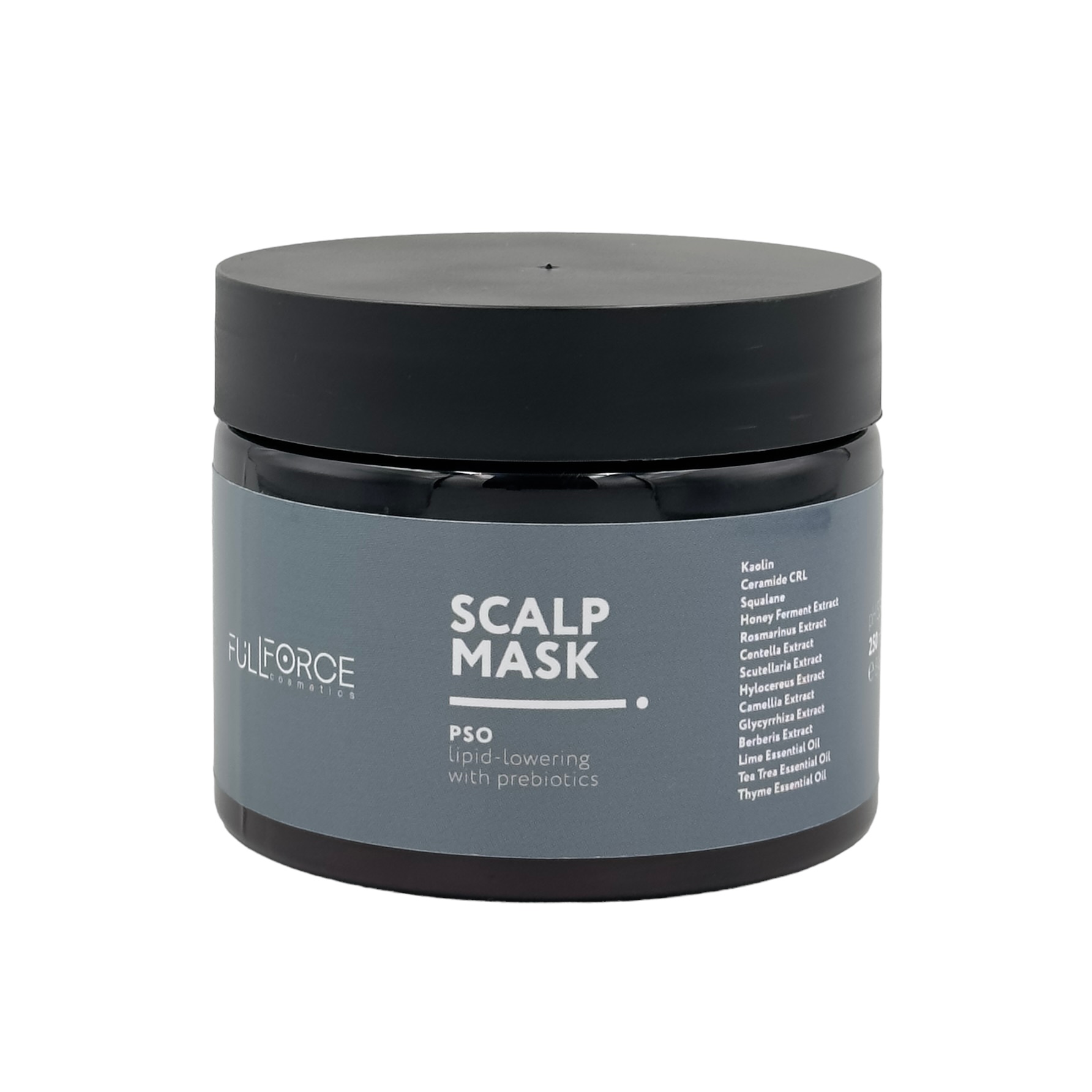 Ліпідуюча пребіотична маска-глина для шкіри голови PSO lipid-lowering with prebiotics scalp mask