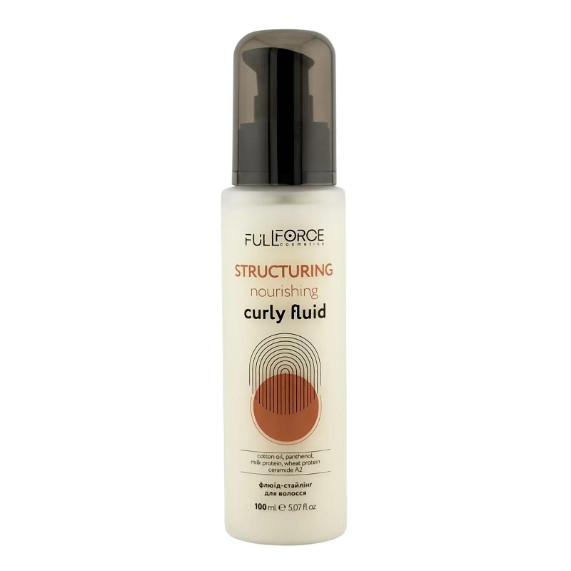 Структуруючий та зволожуючий флюїд для кучерявого волосся structuring nourishing & hydration