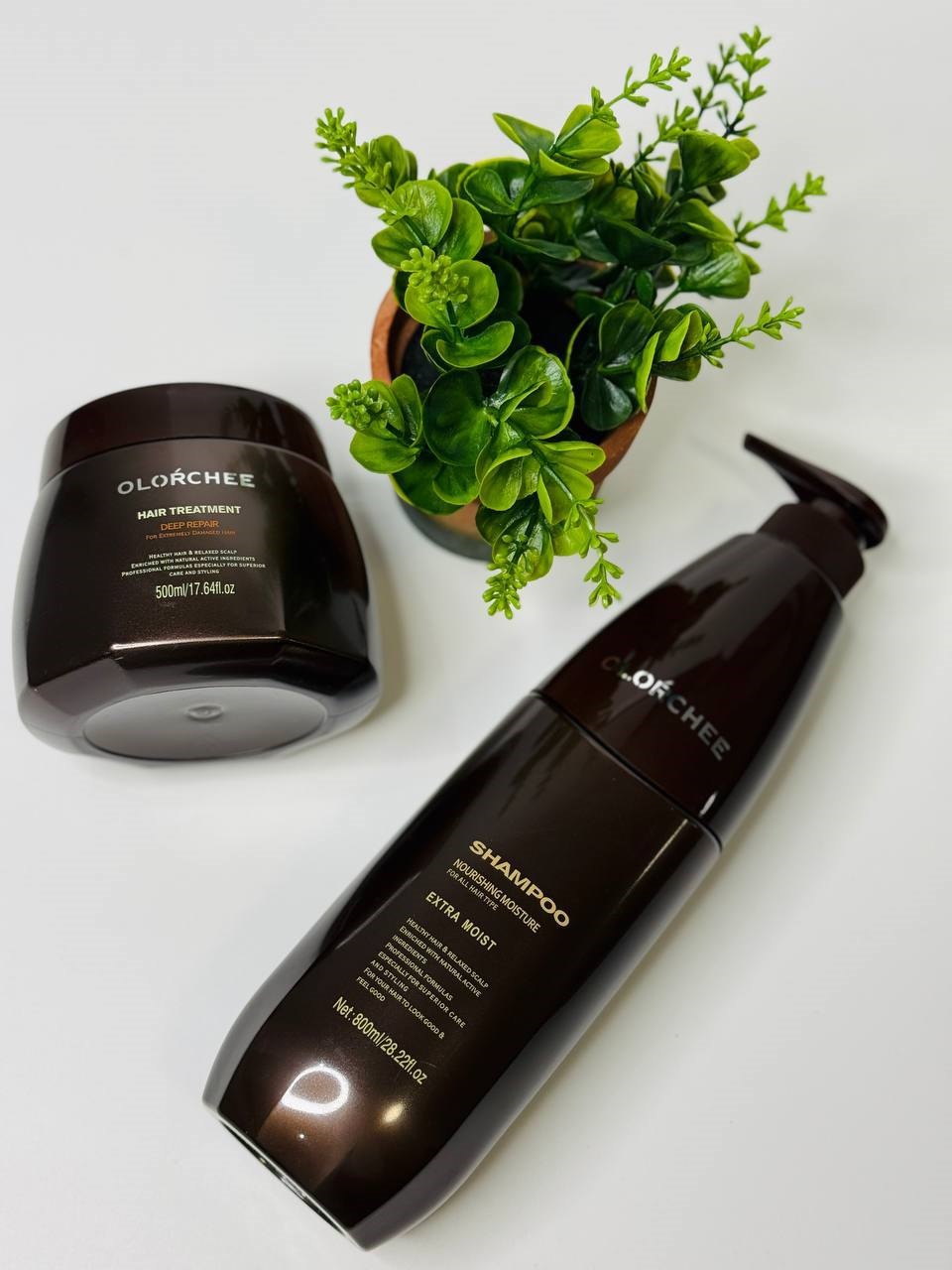 Набір для живлення та зволоження волосся Olorchee Nourishing Moisture Extra