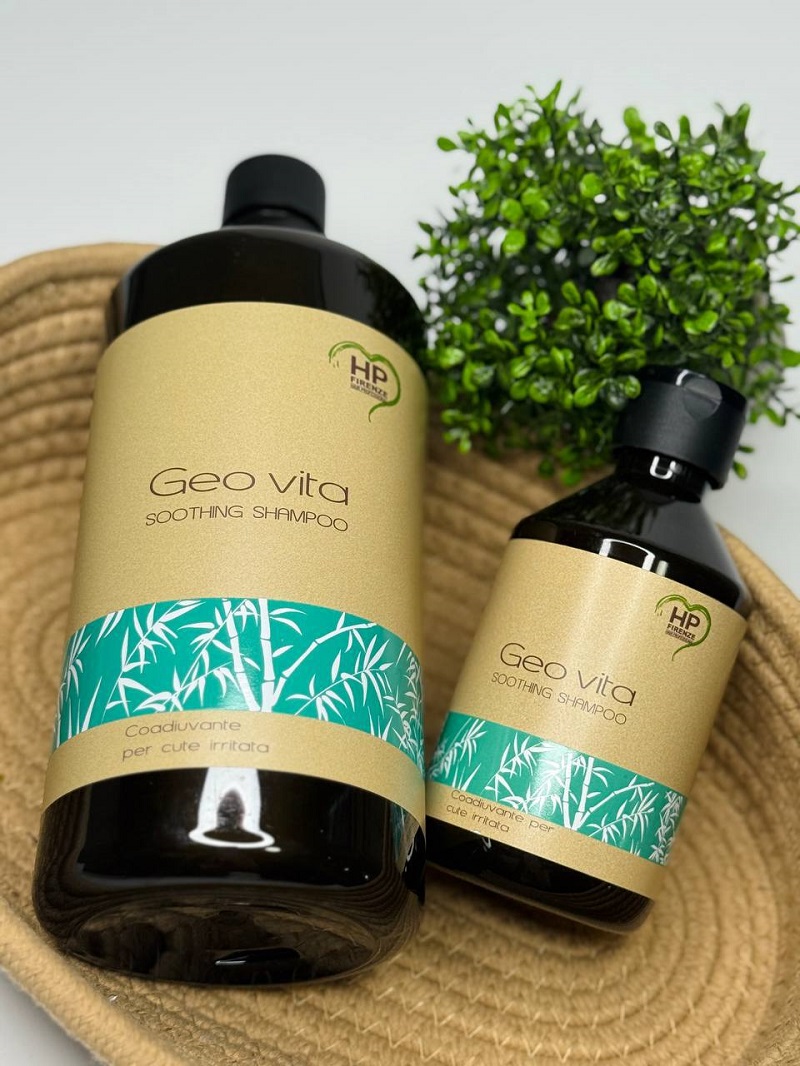 Заспокійливий шампунь для чутливої шкіри голови Geovita Shoothing Shampoo