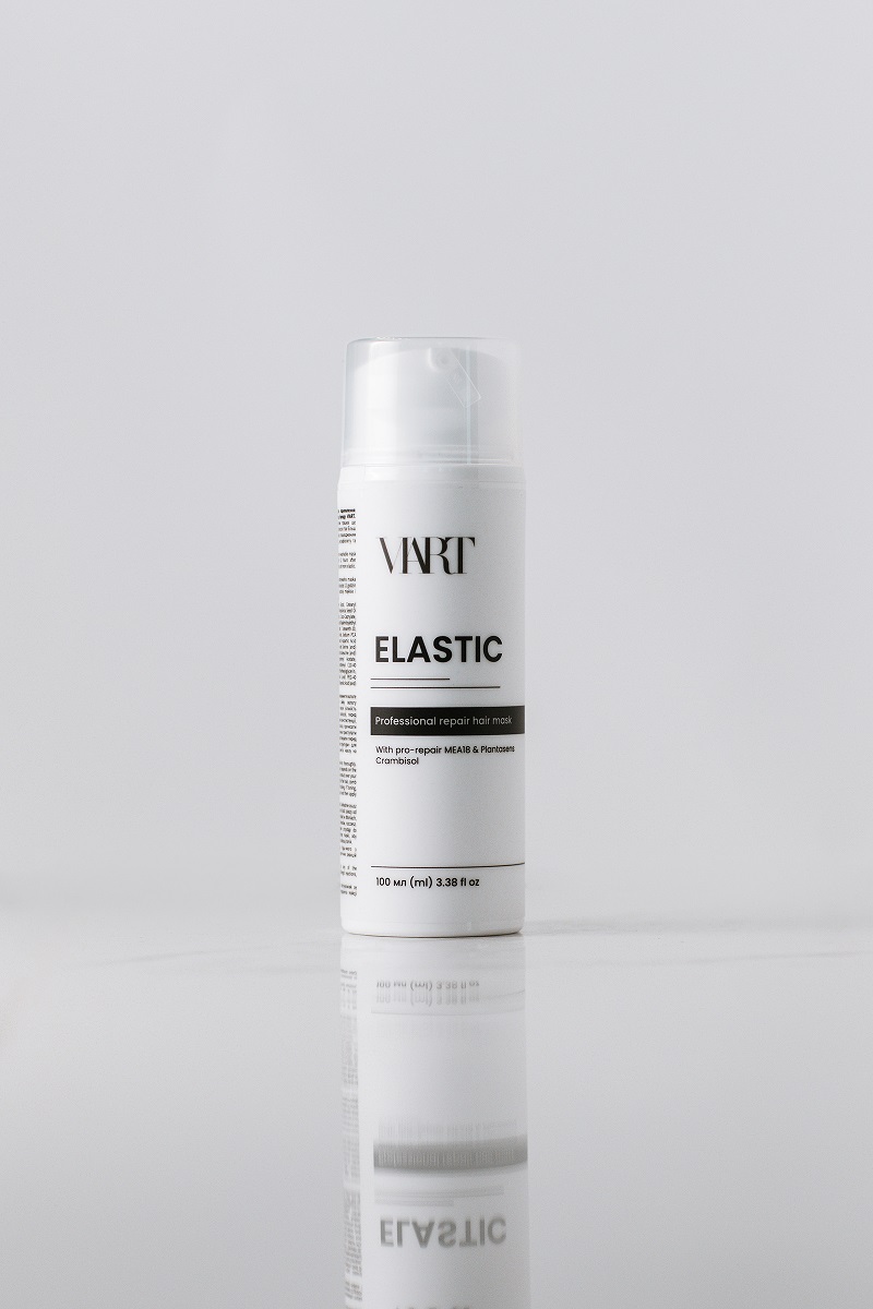 Відновлююча незмивна крем-маска для волосся Viart hair mask Elastic