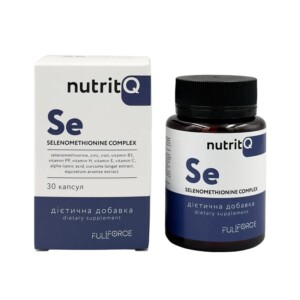Дієтична добавка для волосся «Селенметіонін Комплекс» SELENOMETHIONINE COMPLEX, 30 капсул